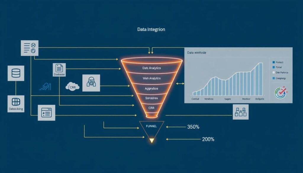 Datenintegration für Funnel-Analysen