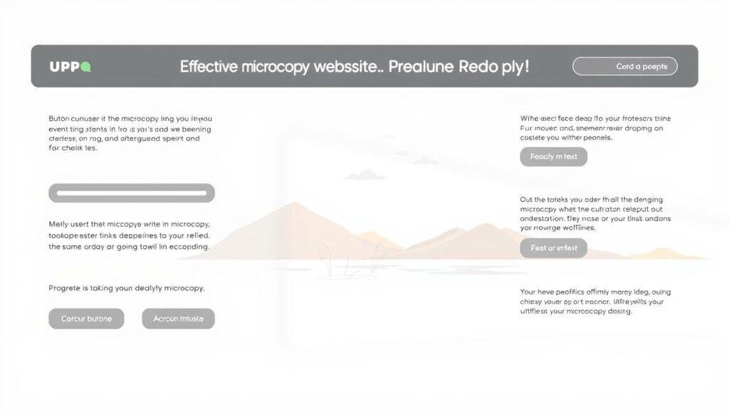 Effektive Microcopy auf Websites