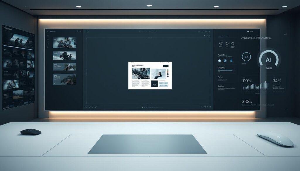 Visueller Editor mit KI-Funktionen
